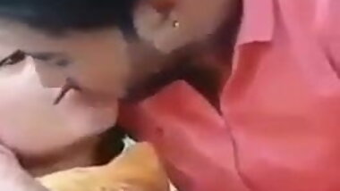 Indian desi couple in park