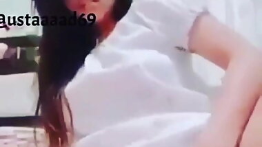 BeautQueen Indian Tiktoker release hot fingering