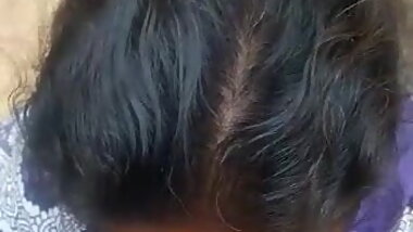 Tamil aunty taking lover's cum in her mouth