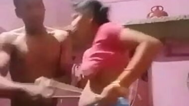Desi Couple Standing Fuck