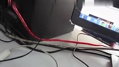 Colleague blowing dick in the offcie