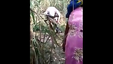 desi aunty and old man caught having sex public forest video by me