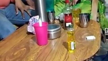 Desi Wife share with drunk friends