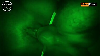 Slowmotion - Arab whore Doggystyle fucked with Night vision. ????? ???