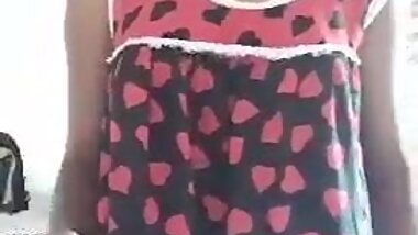 I found this video on my sisters phone of her nude dance