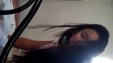 Desi indian girlfriend with Indian bhabhi and sister and mom