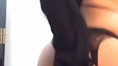 Hot hijabi paki bhabi on fire