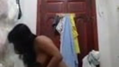 Desi aunty self shot bath and dressing up