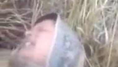 Indian Aunty out door sex