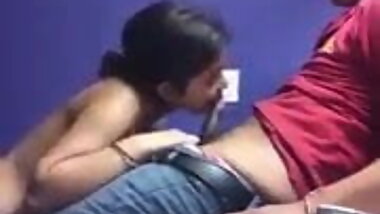 Indian girl trying to suck