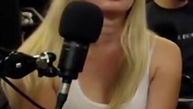 Blonde Goddess Elyse Willems Showing Off Her Perky Tits
