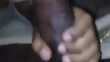 Desi south indian sub slut sucking her masters black dick