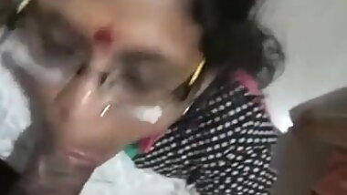 South Indian Desi Teacher Giving Blowjob