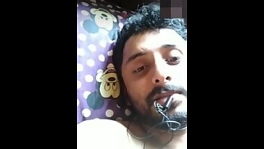 Indian foreskin jerk off show