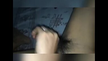 Indian boy playing with his dick