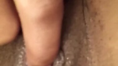 18 Year Old Hindu Honey Plays with Her Pussy Up Close & Personal