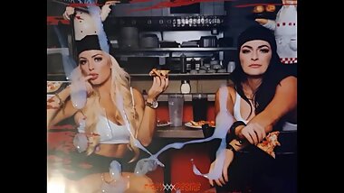 Mandy Rose & Sonya Deville Cum Tribute