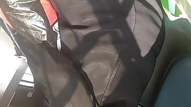 Flashing Dick to Desi Hyderabadi burqha babe in train part4