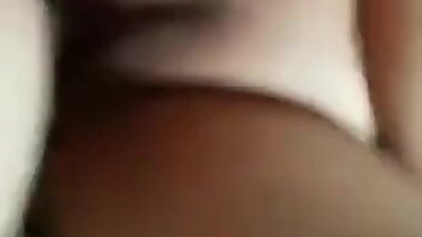 Desi girl keenly lies in bed while guy is penetrating her