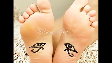 My feet and eyes