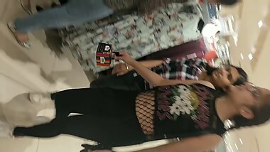 Hot Desi Teen In Public