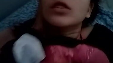 Today Exclusive- Desi Girl boob Pressing and hard Fucked By