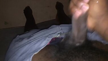 Dominican Man Pulling My Penis With a lot of desire to fuck