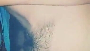 Indian teen girl with professor