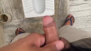 Indian College teen peeing for money