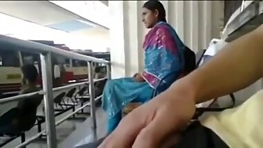 Guy Dick Flash infront Of Desi Girl