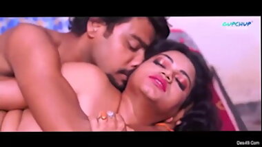 Indian Desi Bhabhi Boobs Fondling and Pussy Fucking