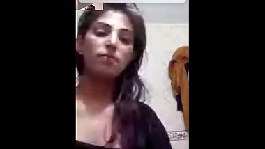 Sexy Pakistani girl strips
