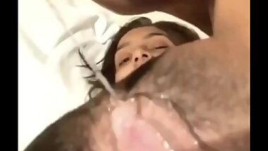 Sexy Indian Lady Kritika Showing of Pussy Juices