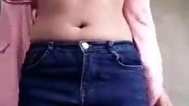 DESI HOT GIRL STRIPING