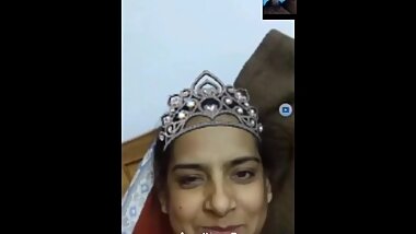 Indian masturbating on video call