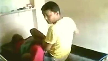 Indian Couple at home