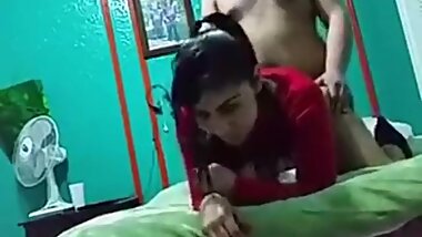 cute girl with teacher