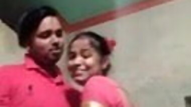 Desi indian girl, boobs sucking by boyfriend