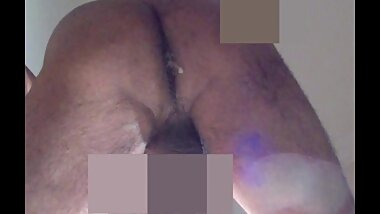 Cum dripping out of a fucked desi Punjabi ass