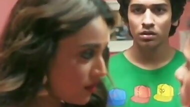 Indian kissing two women one boy