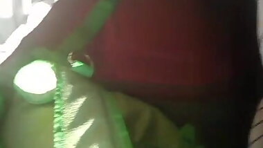 Dick flash to Desi Hyderabadi burqha babe in train part4